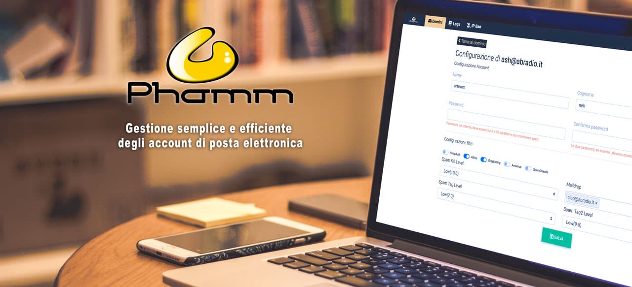 Migrazione da Zimbra a Phamm