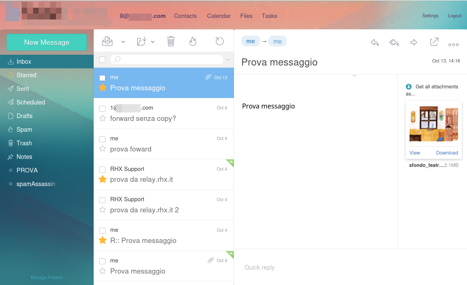 Migrazione da Zimbra a Phamm