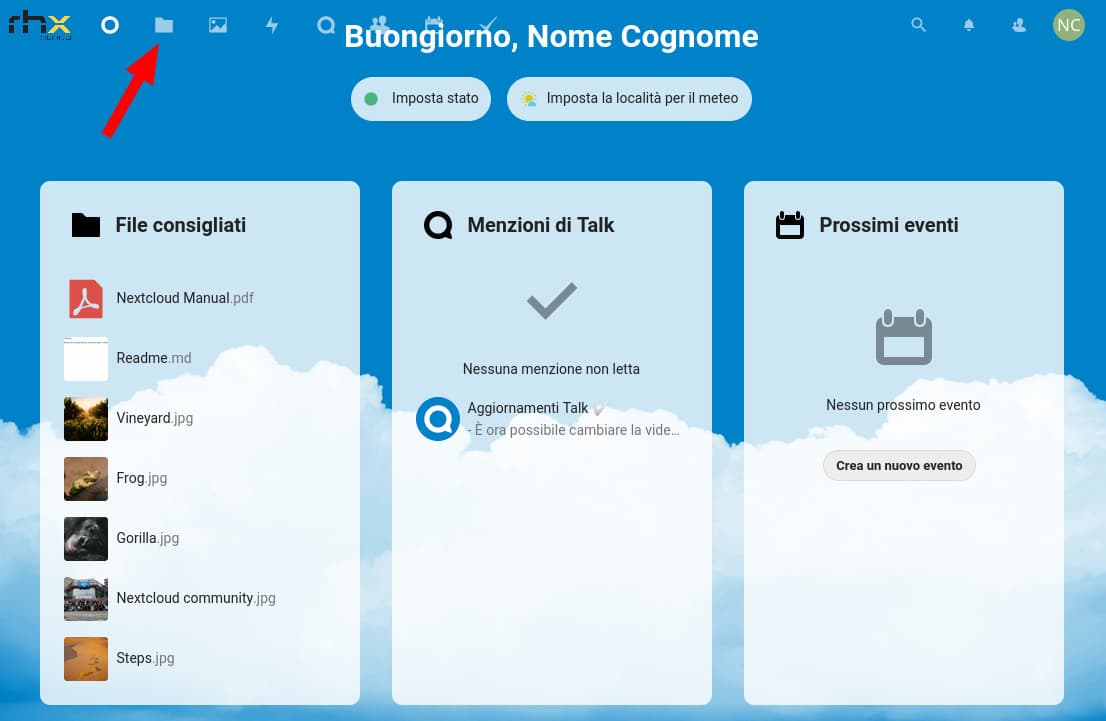 Condividere file di grandi dimensioni