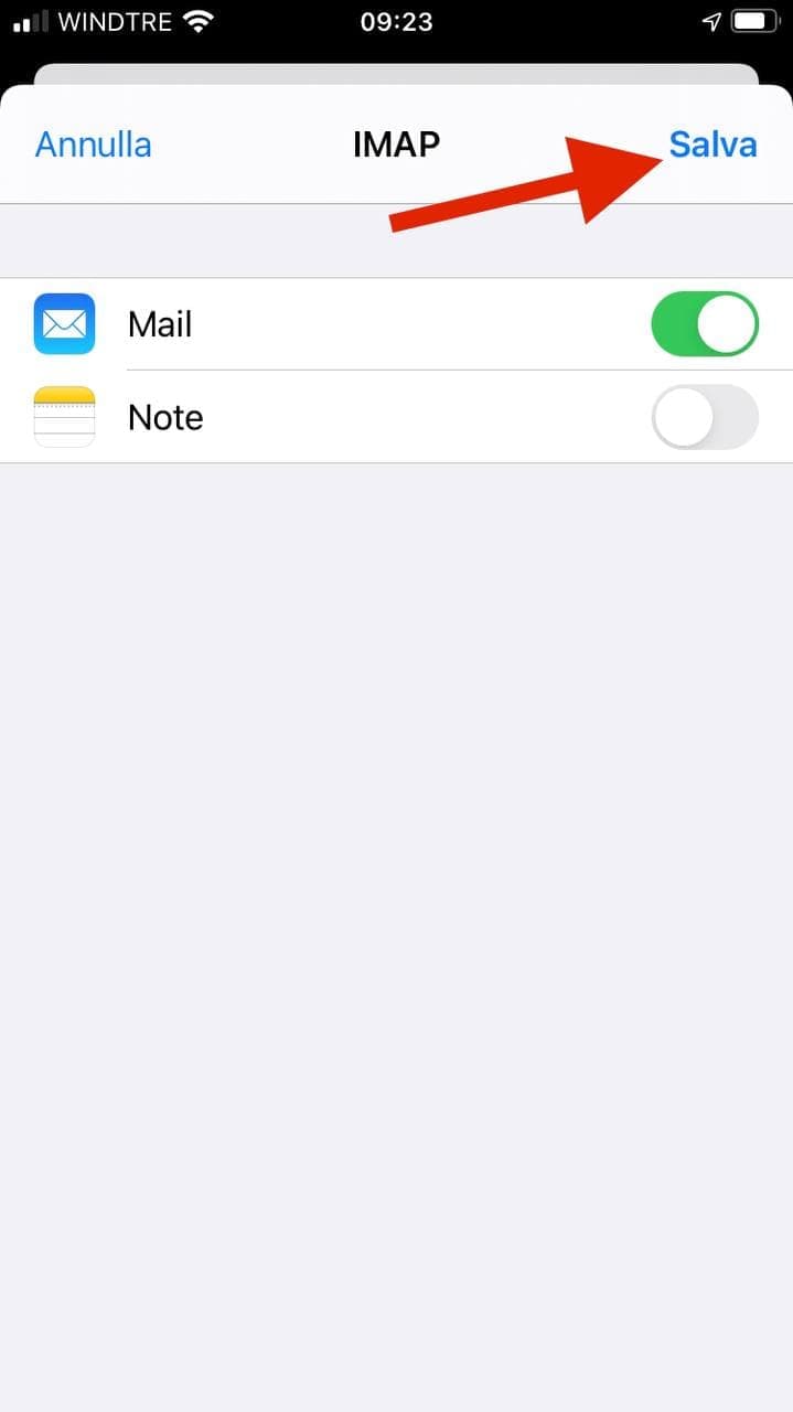Configurare e-mail su Apple iPhone o iPad