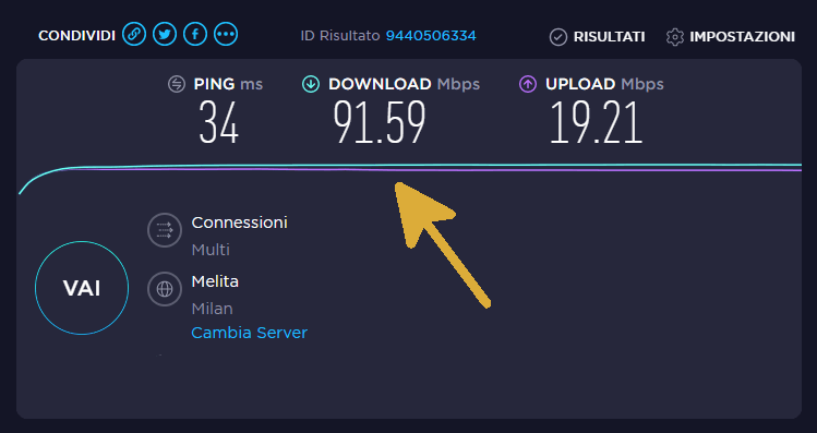 Copertura fibra a Longarone