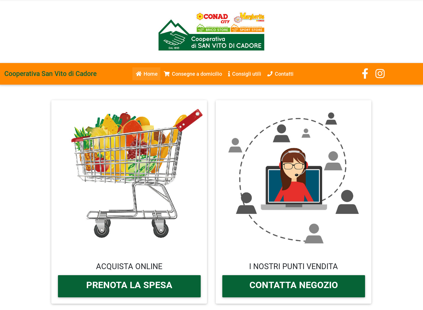 Spesa on-line per Cooperativa di San Vito